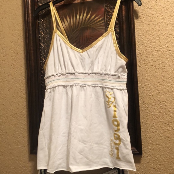 NWOT South Pole Intimate Sleepwear. Very Vintage. Cute camisole with capris. - Picture 6 of 17